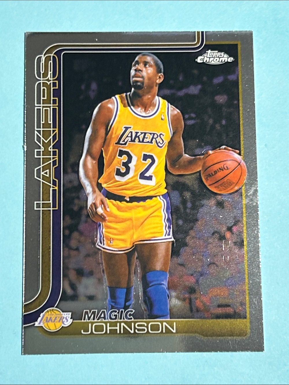 Magic Johnson LA Lakers 2026 Topps Chrome update card #149